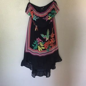 Forever 21 Strapless Hi/Low Dress